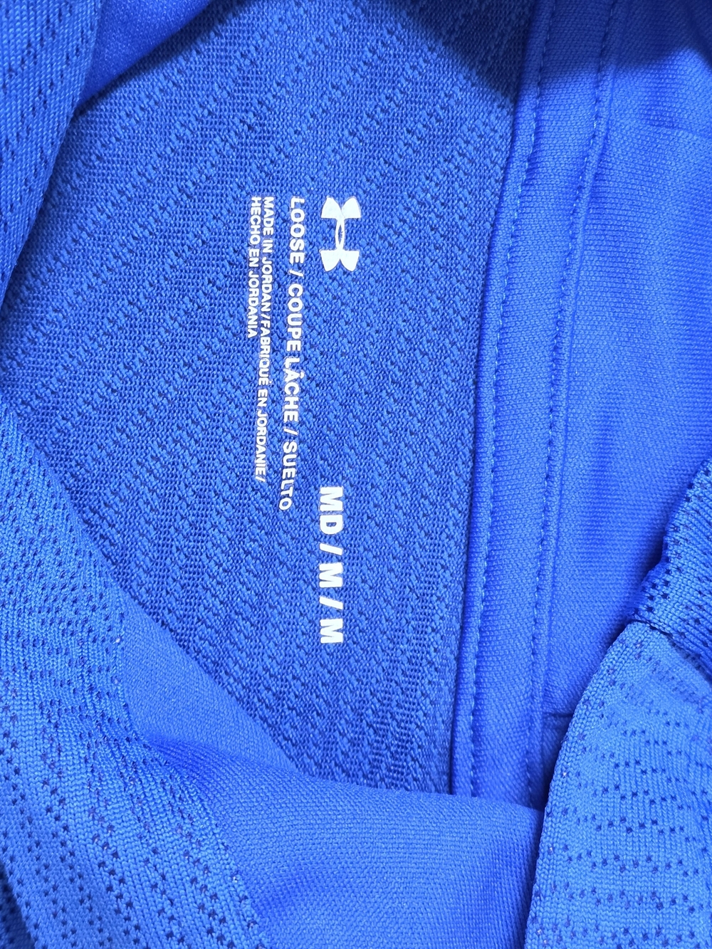Under Armour Bundle x2 Men's MEDIUM Hoodies Blue & Red HeatGear Long Sleeve - Picture 4 of 5